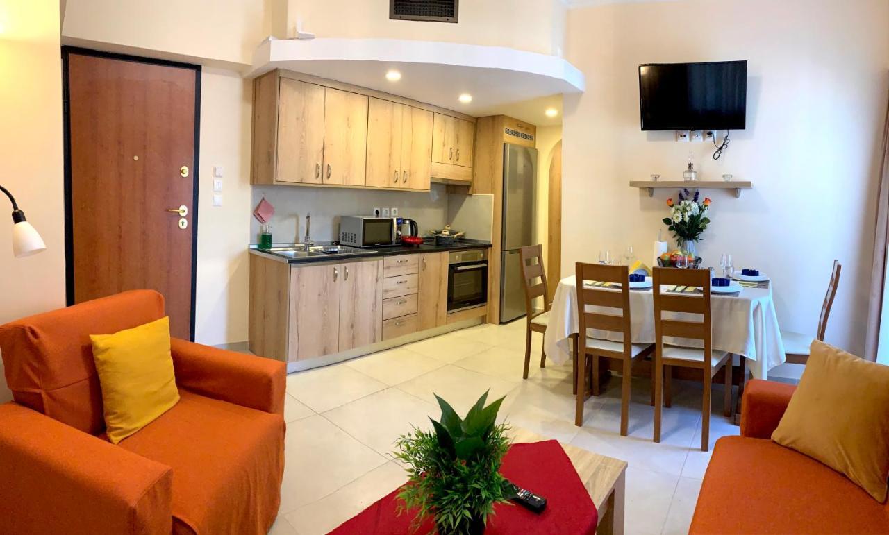 A&B Rhodes City Apartments Bagian luar foto